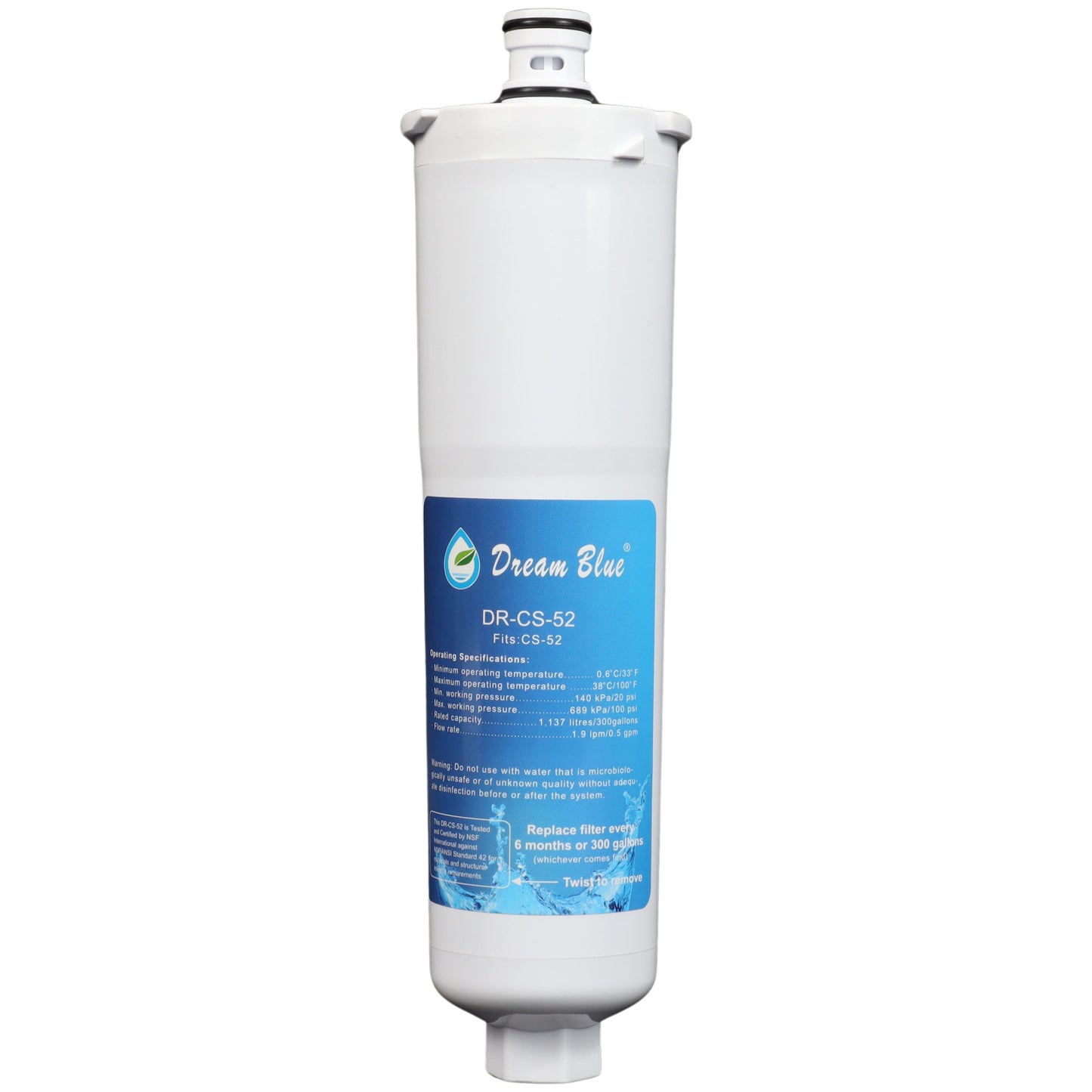 Generic Internal Fridge Filter for Bosch 640565, CS-52