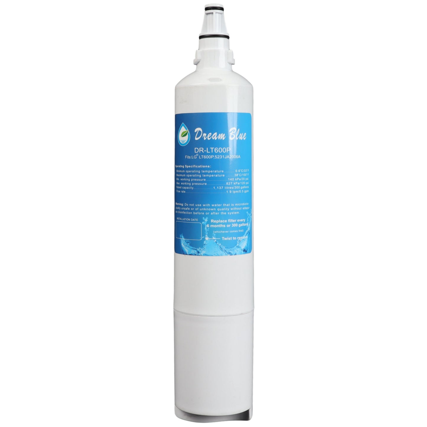 Generic Internal Fridge Filter for LG - LT600P