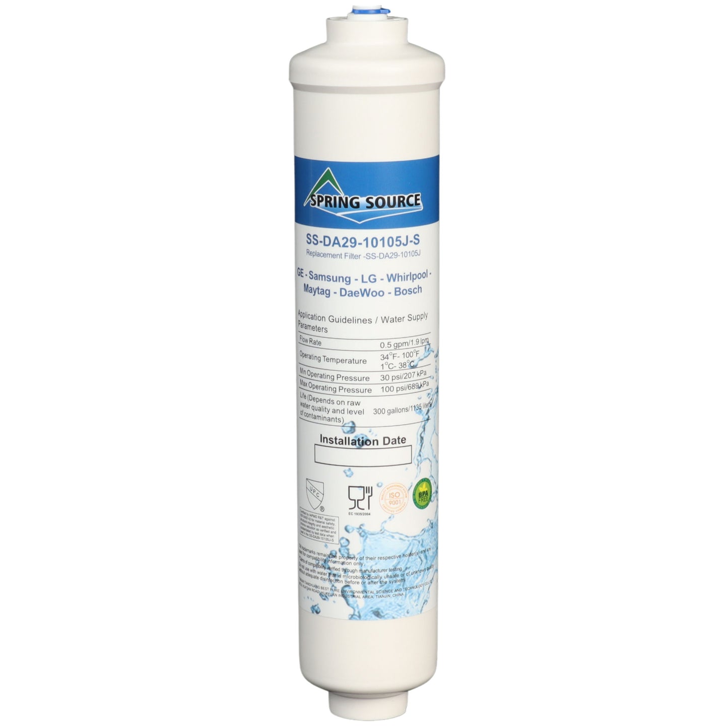 Generic External Fridge Filter- SS-DA29-10105J-S