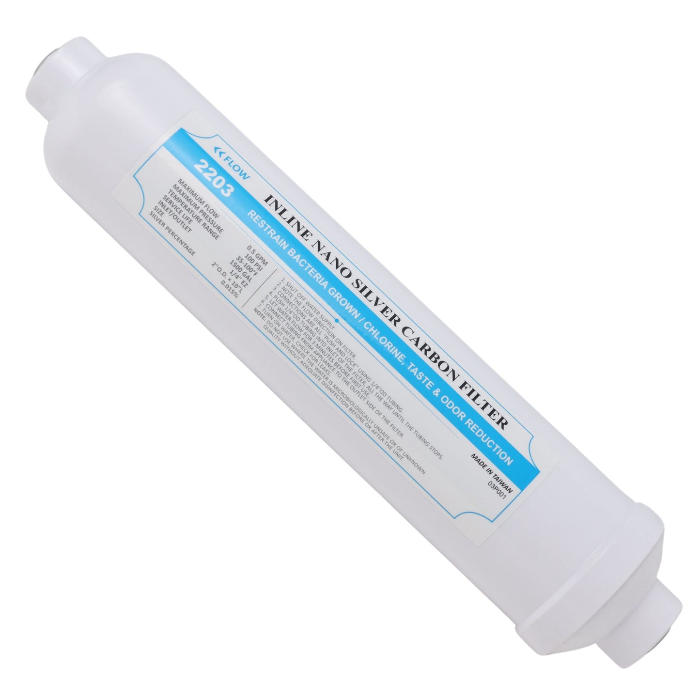 Silver Nano Fridge Filter - Granular
